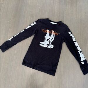 Off White Long Sleeve Shirt- Virgil Abloh Golden Ratio Spring- Summer 2020